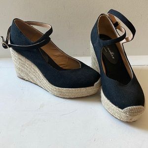 Bettye Muller Espadrilles - Size 8. Worn once.